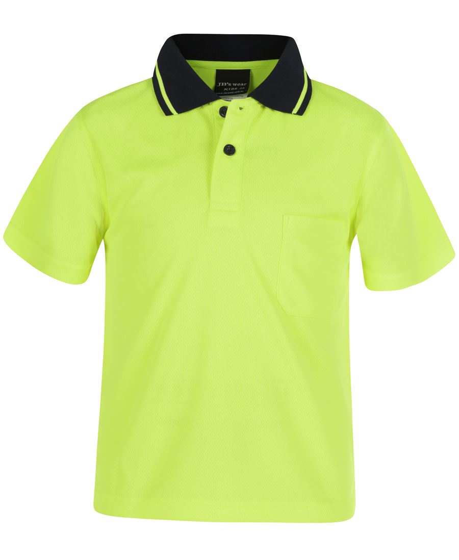 JB's Hi-Vis 4602.1 Non Cuff Trad Polo (0-1)
